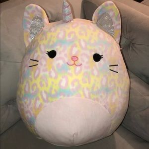 Squishmallows 14” Soraya the cheetah print catacorn